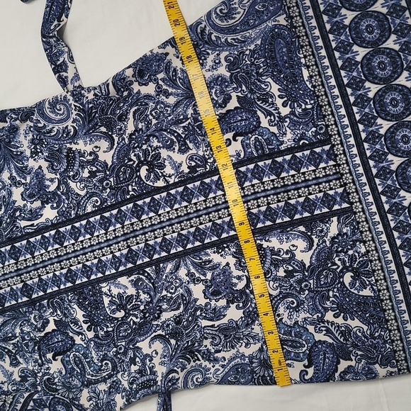 Danny and Nicole blue dress sz 10p - Picture 9 of 11